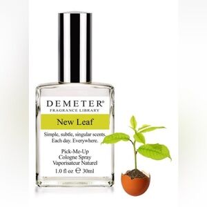 Demeter Fragrance 'New Leaf' Eau de Toilette 1oz Glass Bottle Perfume NEW